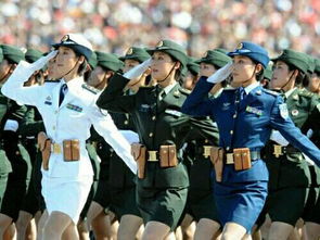 请给我几张海陆空女军人的图片,要制服那种,漫画也行,谢谢