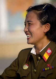 西方记者镜头中神秘朝鲜美女羞涩的美大千世界