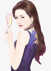 现代美女素材图片免费下载高清卡通手绘png千库网图片编号3633354