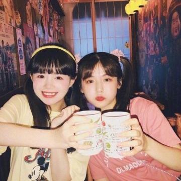 超亲密的真人闺蜜头像双人