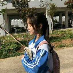 女生学生穿校服小清新qq头像校服控女生头像大全