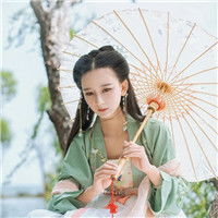 古风唯美美女头像大全天青色等烟雨