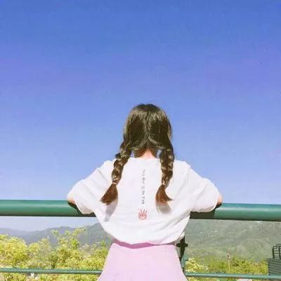 美女头像图片唯美气质背影好看清欢