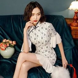 韩版洋气阔腿裤旗袍,优雅两件套,气质又大气