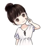 q版女孩滋滋个性头像微信头像图片大全
