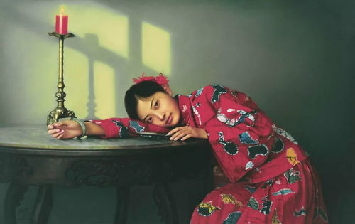 他的作品百万起卖,画中的女子美到会说话