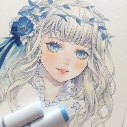 看完这位95后业余小姐姐的插画作品,我觉得我买了支假笔