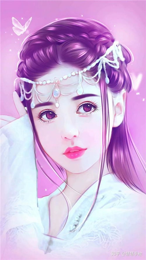 手绘头像女生可爱萌最近很火的手绘头像女手绘短发女生精致头像