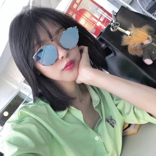 女生头像绿色系个性气质女生头像大全