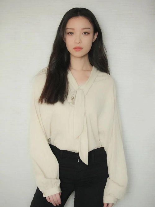 女头像气质白色衬衫倪妮