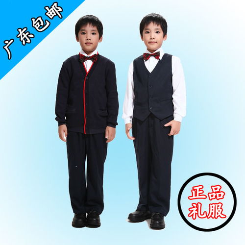 深圳校服小学生冬季礼服男女生毛衣马甲衬衫长裤冬裙可单件购买
