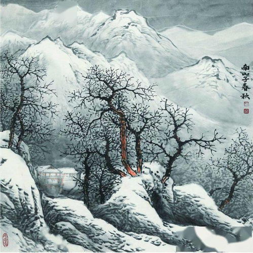 山水画构图的艺术表现形式