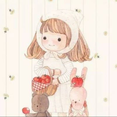 粉色系女生头像动漫萌二次元少女心头像系列