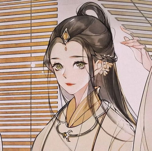 中国古风二次元女头,美到没朋友