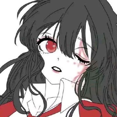 病娇头像女生血腥图片黑暗病娇系动漫头像