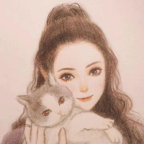 动漫头像丨黑白古风手绘