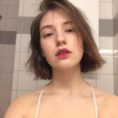 敲多好看欧美女生头像