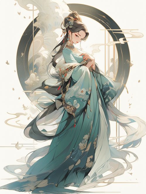 动漫女国风3我的ai绘画