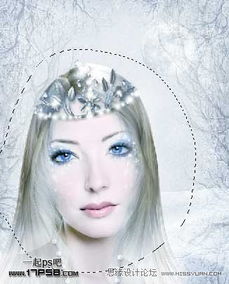 怎样用photoshop制作梦幻的仿手绘美女效果