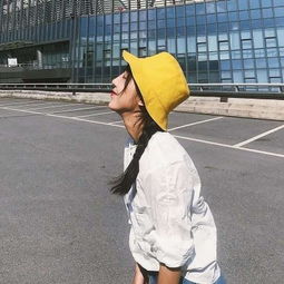 小清新帽子女头愿你路上有良人qq女生头像我要个性网