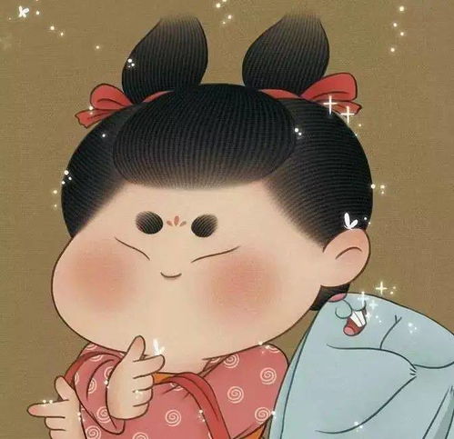 国潮look胖脸仕女图,最潮最美中国风