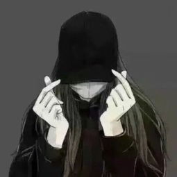 微信头像戴口罩女动漫