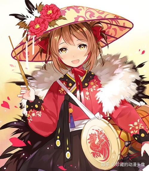 二次元和风美图华丽少女系列,动感迷人的漂亮女生,真好看