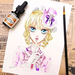 哇哦一波素描动漫美女又强势来袭,吹爆打call