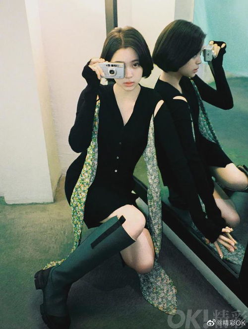 组图欧阳娜娜ok精彩开年刊大片,胶片质感呈现无敌青春