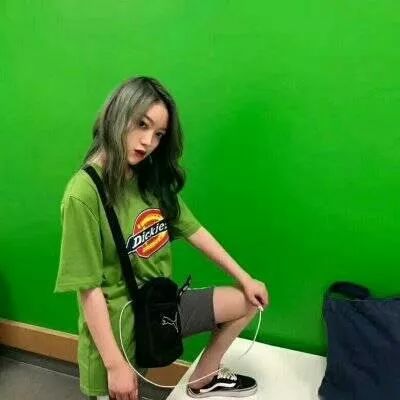 女生头像绿色系个性气质女生头像大全