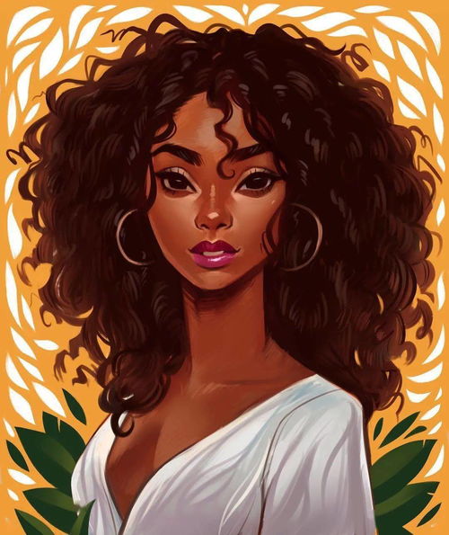 什么是高级脸这些插画美女就是