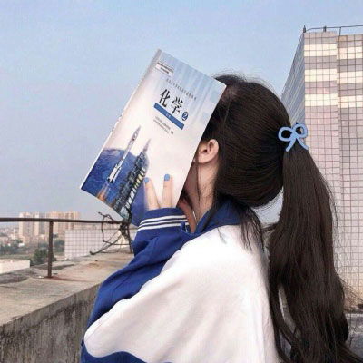 蓝色控女生头像清新自然蓝色系优美头像图片女