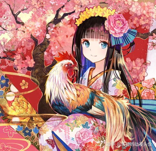 二次元和风美图华丽少女系列,动感迷人的漂亮女生,真好看