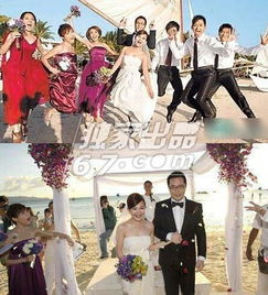女星婚礼绝美伴娘林心如当徐若瑄伴娘郑爽获捧花