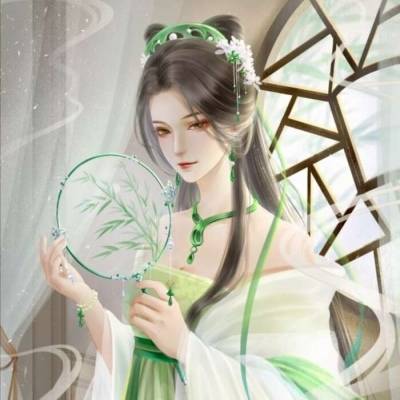 动漫女生头像高冷侧脸冷酷忧伤二次元女生头像
