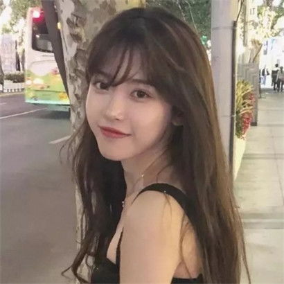 清爽好看的女生头像,漏耳长发干净又时尚的