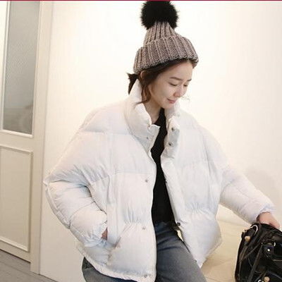 海外女装羽绒服冬新韩版宽松纯色保暖短款立堆糖,美图壁纸兴趣社区