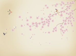 新中式北欧现代简约手绘水彩樱花花鸟背景墙图片设计素材高清psd模板下载113.69mb中式电视背景墙大全