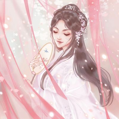 高清女生头像手绘古风女头像