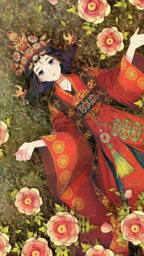 古风红衣美女红衣如火策马长歌,醉枕万顷星河阔
