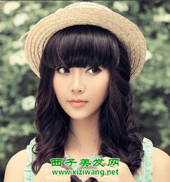 瓜子脸适合什么刘海瓜子脸女孩好看刘海发型