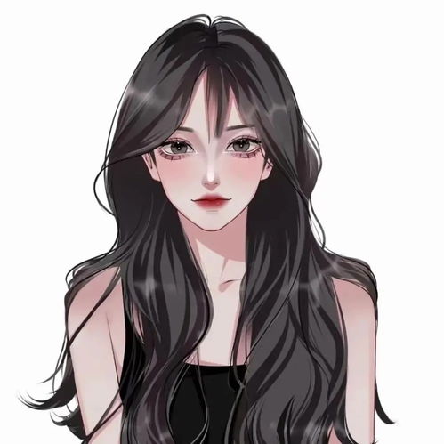 可爱动漫女生头像路还很长温暖的事一定会发生
