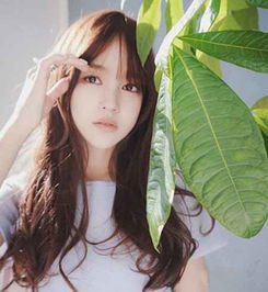女生空气刘海发型图片绝对秒变小清新