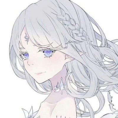 暗黑漫画头像女生二次元