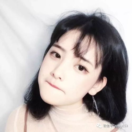 高颜值短发女生头像每一张都让人忍不住收藏