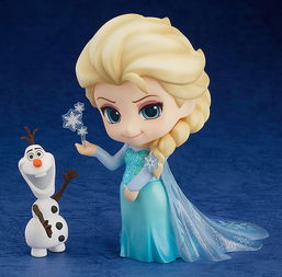 冰雪女王艾莎粘土人登场