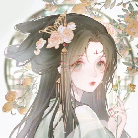 女生头像漫画古风