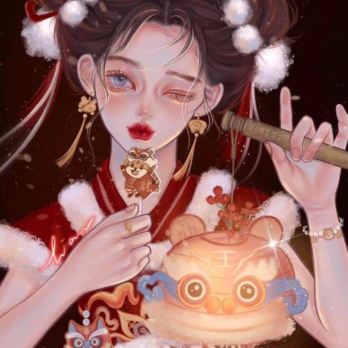 喜庆头像图片大全女头像