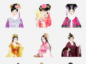 50款中国风古风古代宫廷美女png素材图片模板下载33.53mb古风戏曲人物大全人物形象