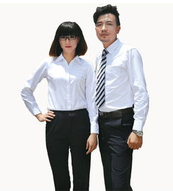 商务休闲衬衣亿诚制服yccy010男女款衬衫情侣职业正装上衣长袖工作服价格厂家图片